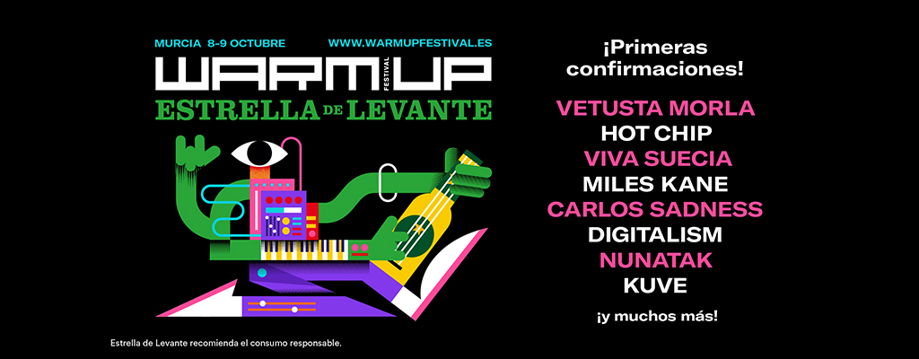 Vetusta Morla, Hot Chip y Viva Suecia encabezan las primeras confirmaciones para la próxima edición de WARM UP Estrella de Levante 